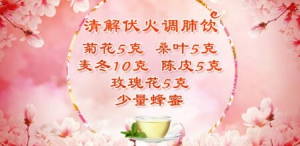 《养生堂》20180225《冬春之交重养生-莫养伏火》清解伏火调肺饮