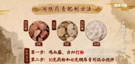 《健康之路》20181015皮肤干燥、皮肤瘙痒、止痒方、止痒药膏、止痒误区