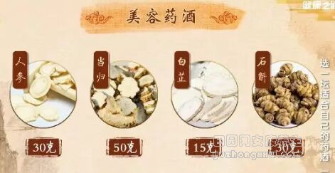 美容药酒