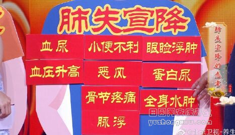 肺失宣降
