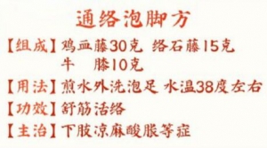《养生堂》吕培文,付娜讲四藤方,鸡血藤黄精粥,首乌藤枣仁饮,通络泡脚方