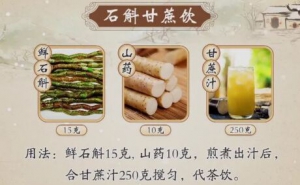 《健康之路》张喆,胃阴虚,益胃汤,肺阴虚,沙参麦冬汤,石斛甘蔗饮